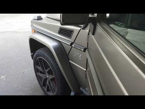 Mercedes G65 AMG V12 -  Cold Start