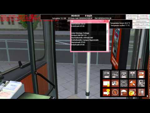 Lets Drive Omsi 2 Folge 26, mit der AOD App in die Frühschicht