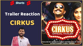 Cirkus Official Trailer Reaction | Rohit Shetty | Ranveer Singh | Pooja Hegde | Jacqueline | Deepika