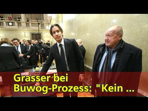 Grasser bei Buwog-Prozess: "Kein Arbeitgeber, kein Haus, kein Auto"