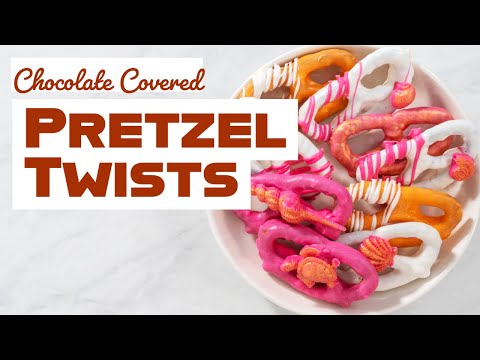 Gourmet Chocolate Covered Pretzel Twists