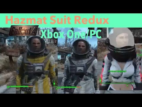 Fallout 4 Xbox One/PC Mods|Hazmat Suit Redux [Nuka~World Support]