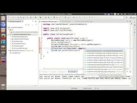 JAVA Intermédiaire 1 Introduction