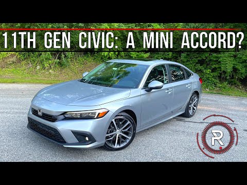 The 2022 Honda Civic Touring is a More Sophisticated Looking Compact Sedan