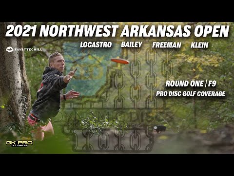 2021 Northwest Arkansas Open | RD1 F9 | Locastro, Bailey, Freeman, Klein