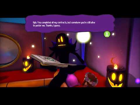 A Hat in Time - Final Conversation with the Snatcher (All 114 Death Wish Challenges Completed)