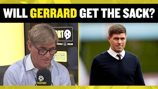 Simon Jordan worries for Steven Gerrard's job as Aston Villa manager 😳