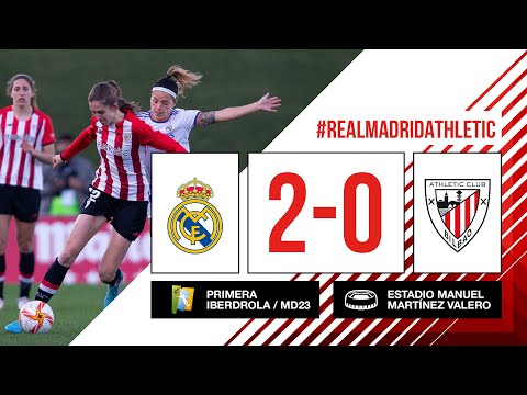 ⚽ RESUMEN I Real Madrid 2-0 Athletic Club I J23 Primera Iberdrola 2021-22 I Laburpena