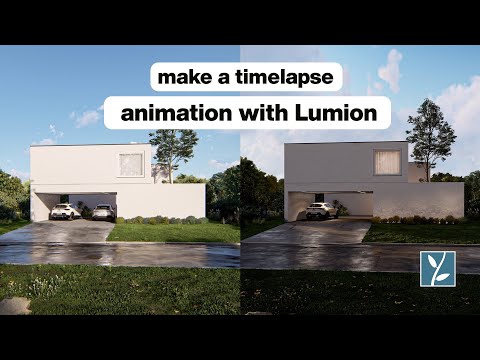How To Show Timelapse in Your Architectural Designs using Lumion