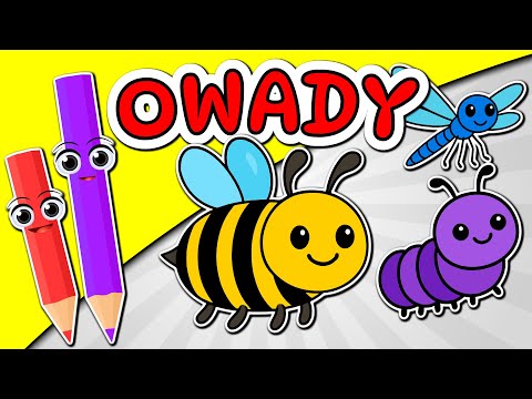 🐝 OWADY DLA DZIECI 🐝 Film edukacyjny dla dzieci z Kredką