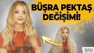 BÜŞRA PEKTAŞ SAN KUAFÖR'DE! (Yıpranmış Saçlara Mustafa Batur Dokunuşu)