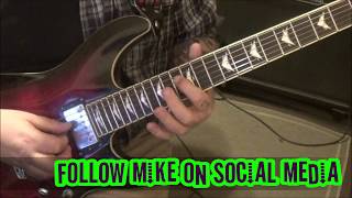 AVATAR - Get In Line - CVT Guitar Lesson by Mike Gross