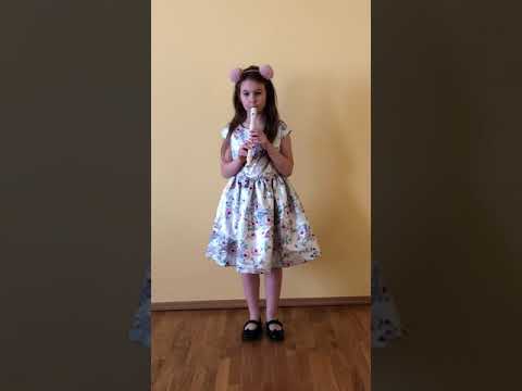 Ugnė Sakalauskaitė Kauno 1-oji muzikos mokykla. Fleitos 1 klasė. Christoph Willibald Gluck - TANZ