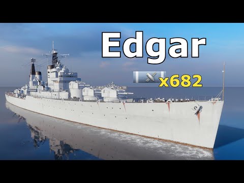 World of WarShips Edgar - 5 Kills 306K Damage