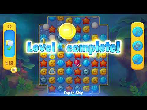 Fishdom Gameplay - Level 30