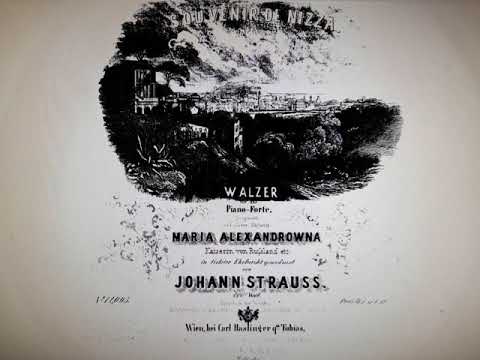 Johann Strauß Sohn - Souvenir de Nizza, Walzer, Op.200
