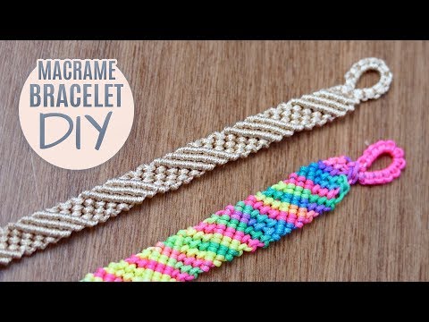 Heart Friendship Bracelet for Valentines Day DIY Tutorial