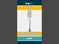 fork (noun) - definition and usage in English