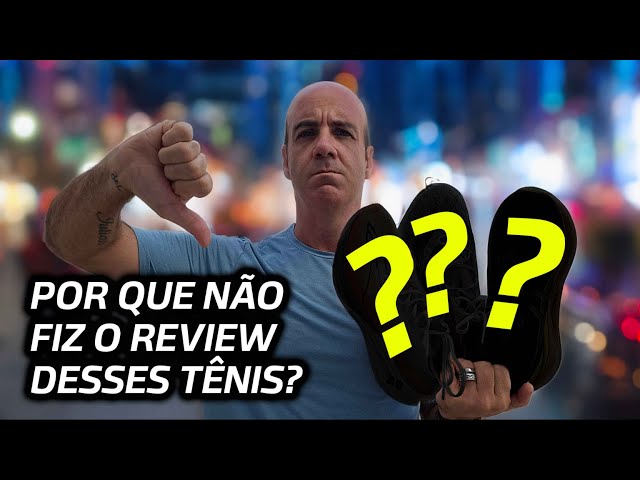 Os tênis que eu recebi mas não fiz review em 2023