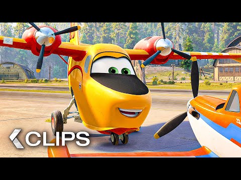 PLANES 2: Fire & Rescue All Clips (2014)