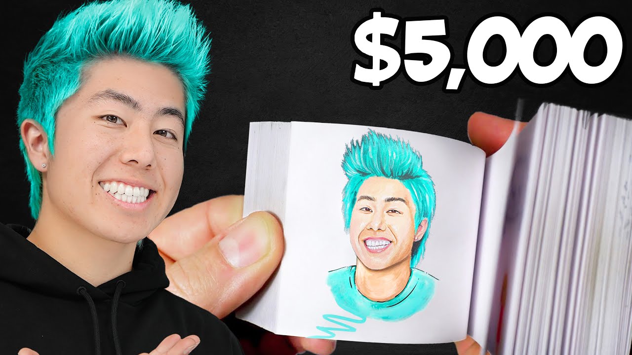Best Flipbook Wins $5,000 Challenge! | ZHC Crafts