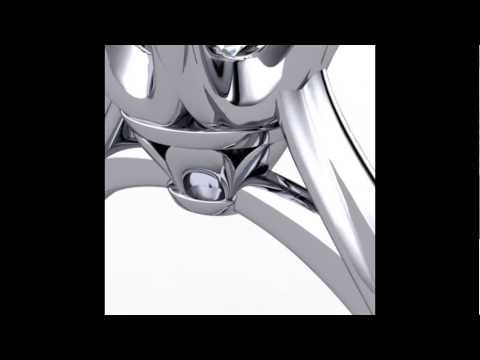 Platinum Six Claw Vintage Style Mount Brought to you by www.diamonds2designs.com