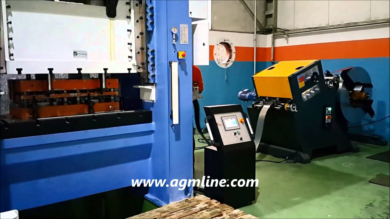 Decoiler – Straightener & Feeder System