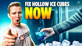 Why Your Ice Cubes Are Hollow or Small
