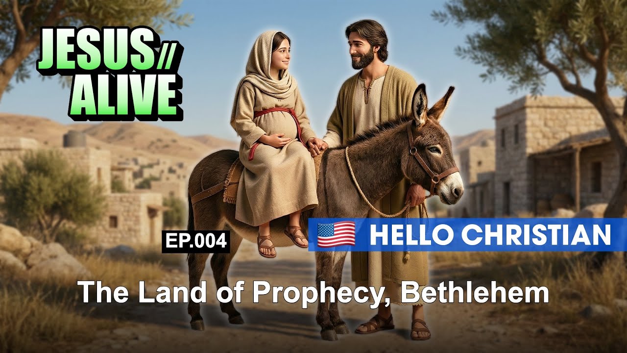 🇺🇸 [ENG] JesusAlive | EP.004 The Land of Prophecy, Bethlehem (HD)