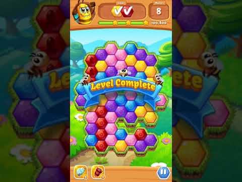 Bee Brilliant Blast Level 230 3 stars