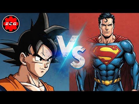 GOKU VS SUPERMAN ¿quién ganaría?