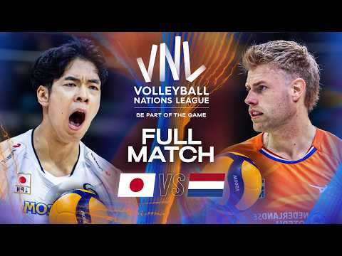 Japan 🇯🇵 vs. Netherlands 🇳🇱 | VNL 2025 - Full Match | Week 1