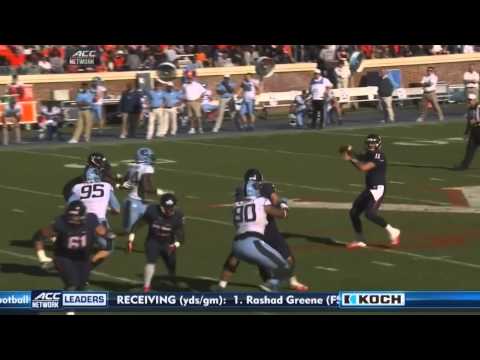 UNC-Virginia Game Highlights