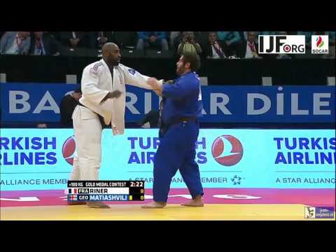 Judo 2016 Grand Prix Samsun: Riner (FRA) - Matiashvili (GEO) [+100kg] final