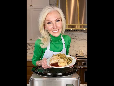 $35 Crock Pot Turkey Dinner Hack