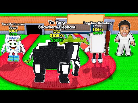 I USE MAXIMUM LUCK in the ADMIN SERVER to UNLOCK the NEW VERY RARE SECRET BRAINROTS…