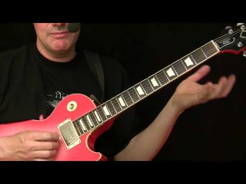 Guitar Lesson - AC DC Style ( Hard Rock Rhythm & Lead )