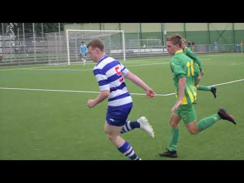 OLIVEO JO17-1 - FC Binnenmaas JO17-1 voetbal wedstrijd Pijnacker