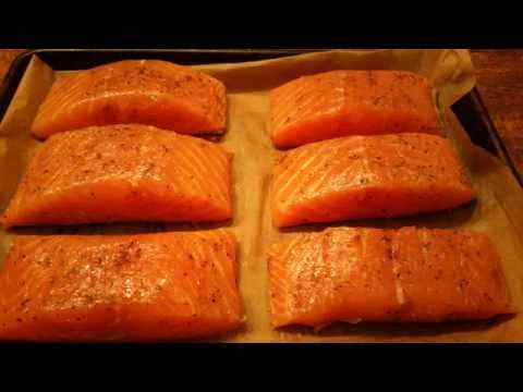 Awesome Salmon Filet Oven Broiled in 7 Minutes
