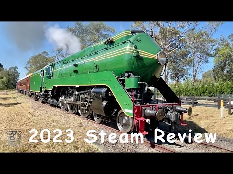 Australian Trains - Steam Locomotives In Action Review - 2023