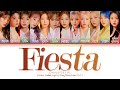 IZ*ONE (아이즈원) - FIESTA (Color Coded Lyrics Eng/Rom/Han/가사)