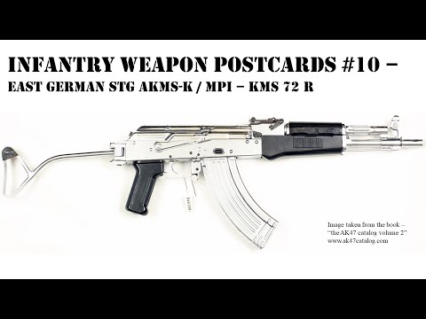 East German STG AKMS-K. The short AK47 / MPi KmS-72 variant from the 1980s, made by East Germany.