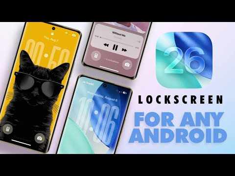 Get iOS 26 Lock Screen On Any Android (OnePlus/Realme/Vivo/Infinix/Tecno)