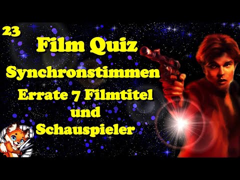 Film Quiz Synchronstimme und Filmtitel Rätsel No.23