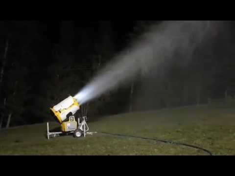 Testkörning snökanoner 2015