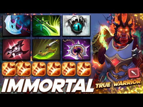 Wraith King Immortal Rank TRUE WARRIOR - Dota 2 Pro Gameplay [Watch & Learn]