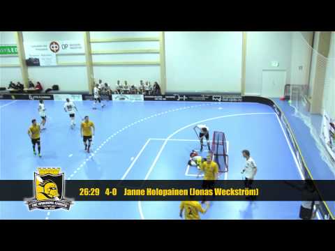 FBC Raseborg Knights - Matinkylän SBK 23.1.2015 (maalikooste)