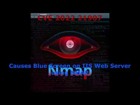 Nmap: DOS attack on IIS Nmap: DOS attack on IIS