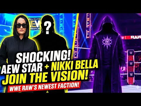 AEW Star Nikki Bella JOIN The Vision After RAW | Backstage Panic Goes LIVE
