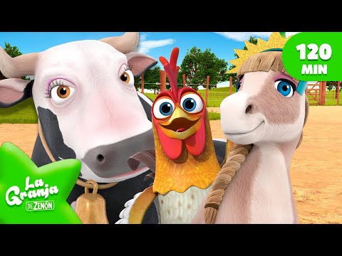 2 horas⌛ Llenas de Diversión👨🏻‍🌾 MIX para Viajar 🌈 Canciones Infantiles | La Granja de Zenón